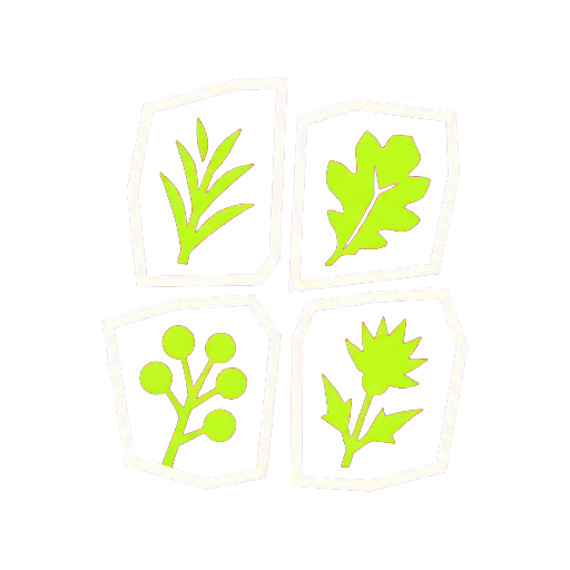 Custom plant specimen library icon
