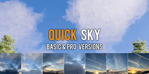 Quick Sky Pro Blender addon cover